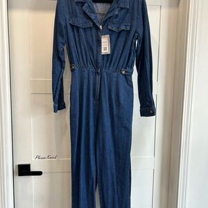ASOS Blue Denim Jumpsuit